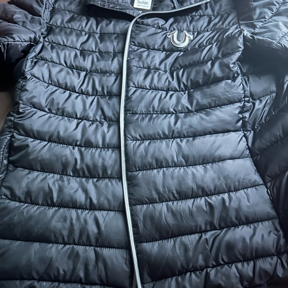 Brand new true religion puff coat size large